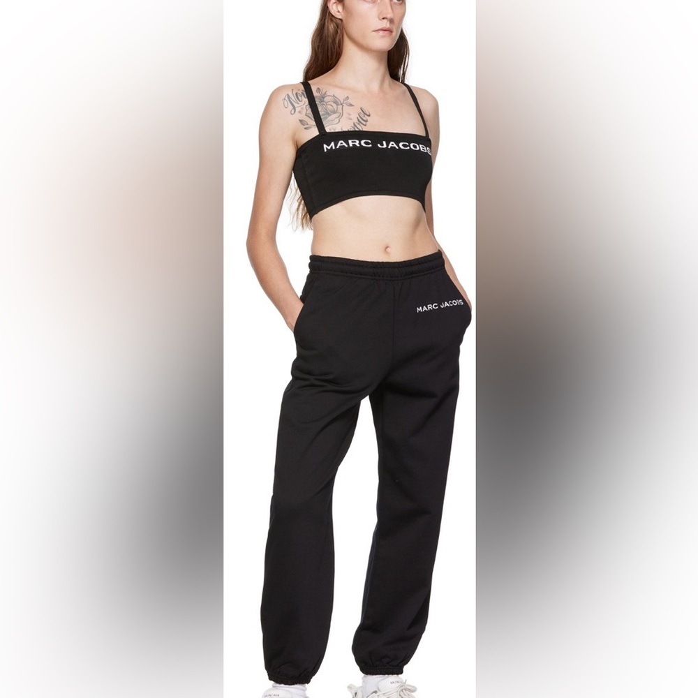 Marc Jacobs Black Logo Sweatsuit